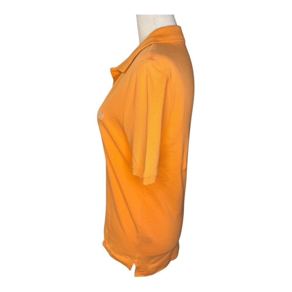 NEW Chaps Women’s Classic Polo Shirt Orange Short Sleeve Size Small Casual - Picture 2 of 7